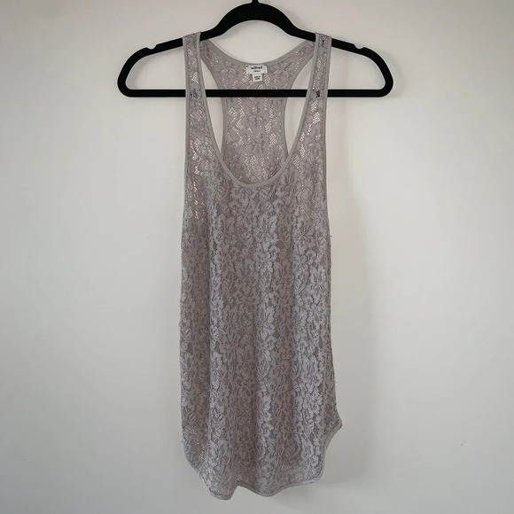 Aritzia Wilfred Madeline Tank Top Sleeveless Lace Racerback Blouse Size Small - Picture 2 of 16
